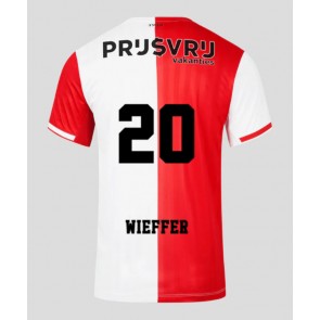 Feyenoord Mats Wieffer #20 Replika Hjemmebanetrøje 2023-24 Kortærmet